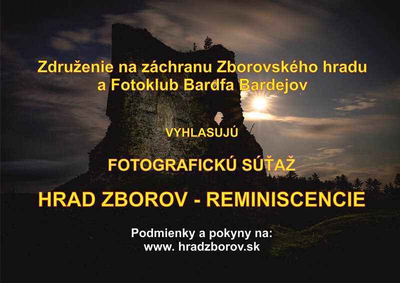 Picture, bardfa, fotoklub, Fotografická súťaž „Hrad Zborov – reminiscencie“